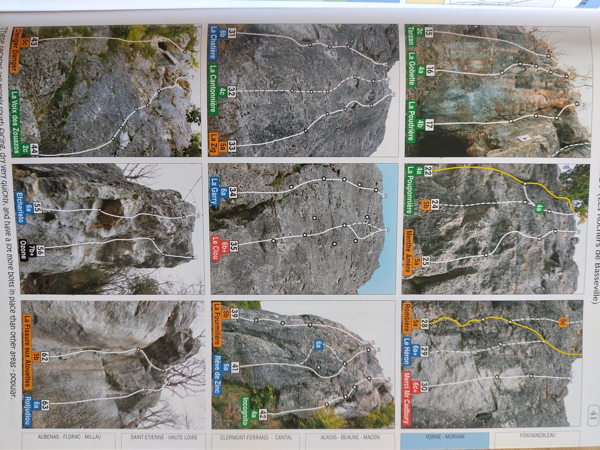 Topo Clochetons / Muraillette (photos)